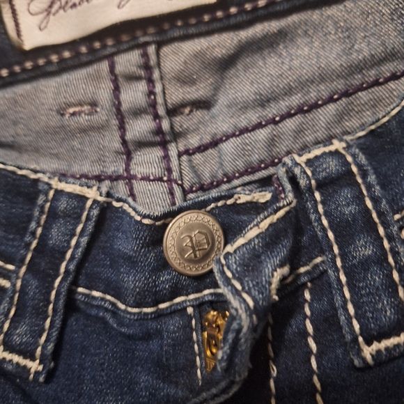 Y2K lowrise bootcut jeans from Plastic By Gly - Picture 5 of 13